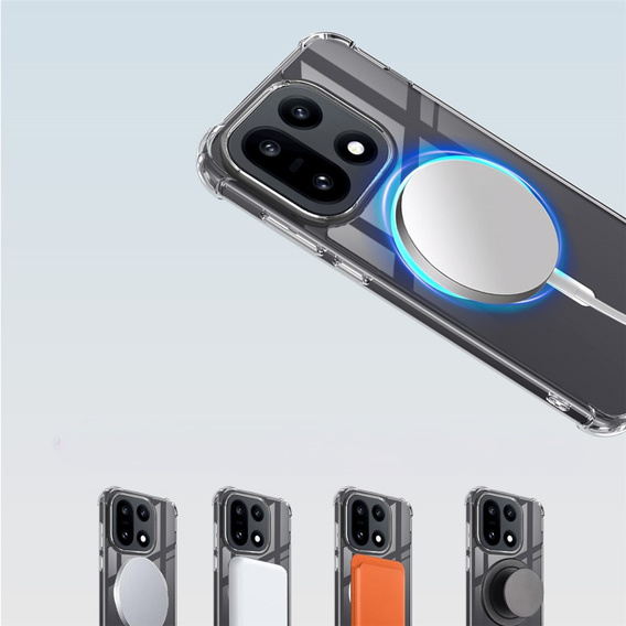 IMAK átlátszó tok MagSafe-vel OnePlus 15-hez