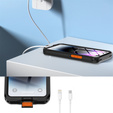 IP68 vízálló tok iPhone 15 Pro készülékhez, SHELLBOX Air Box, fekete