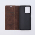 Telefontok a Xiaomi Redmi Note 12 5G / Poco X5 5G, ERBORD Vintage, pénztárca patenttal, kávé