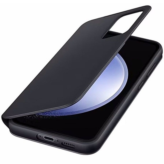 Eredeti Samsung tok a Galaxy S23 FE, S View Wallet Cover, fekete
