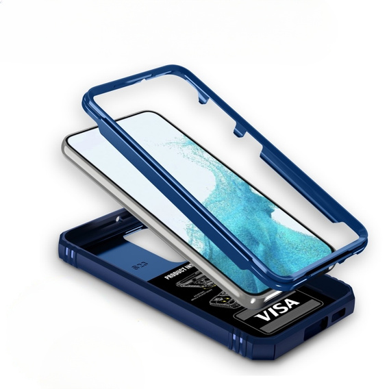 Telefontok a Samsung Galaxy S23 Plus, CamShield Slide, kék