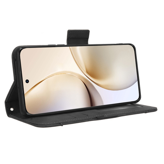 Pattintható tok a Realme 14 Pro 5G, Card Slot, fekete