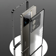 Tok az Realme GT 7 Pro, Frame Case, fekete