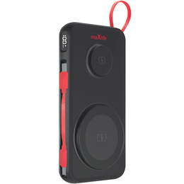 Maxlife 3 az 1-ben vezeték nélküli power bank, 10 000 mAh, USB-C/USB-A csatlakozós eszközökhöz