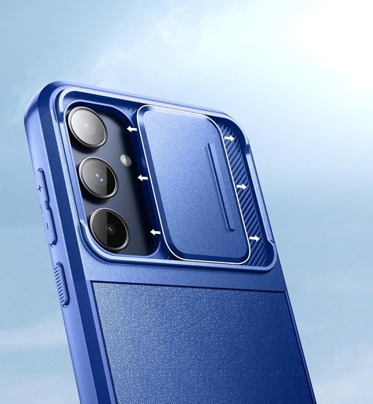 Tojás Samsung Galaxy A55 5G, Suritch Kickstand, kék