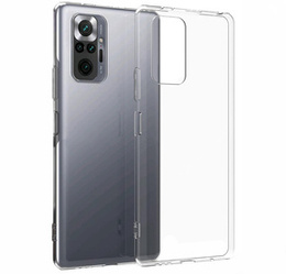 Vékony tok a Xiaomi Redmi Note 10 Pro, Slim, átlátszó