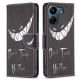 Pattintható tok a Xiaomi Redmi 13C / Poco C65, Wallet, Don't Touch My Phone, kék