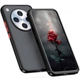 Vékony tok a Oppo Find X8 Pro, Slim, átlátszó / fekete