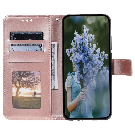 Pattintható tok a Realme 12 Pro 5G / 12 Pro+ 5G, Mandala, rózsaszín