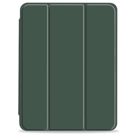 Tok iPad Pro 11 2022 / 2021 / 2020, Smartcase Hybrid, tolltartó résszel, sötétzöld