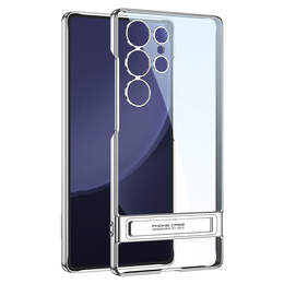 Tok Samsung Galaxy S25 Ultra, GKK Kickstand Hard Case, ezüst