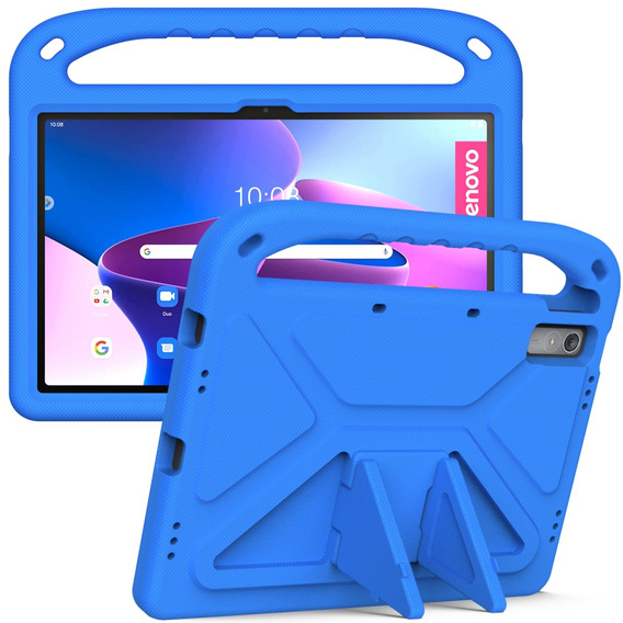Gyermek tok Lenovo Tab P11 Gen 2 TB350FU TB350XU 11.5", gyermek tok fogantyúval, kék