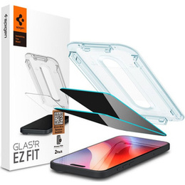 Spigen Privacy edzett üveg iPhone 17 Pro Max / 16 Pro Max készülékhez, Glas.TR Privacy (2 db)