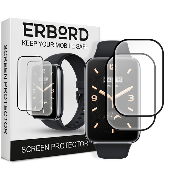 2x ERBORD hibrid üveg a Xiaomi Smart Band 8 Pro