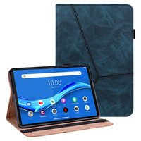 Tok Lenovo Tab M10 Plus TB-X606F, Classic, tolltartóval, kék