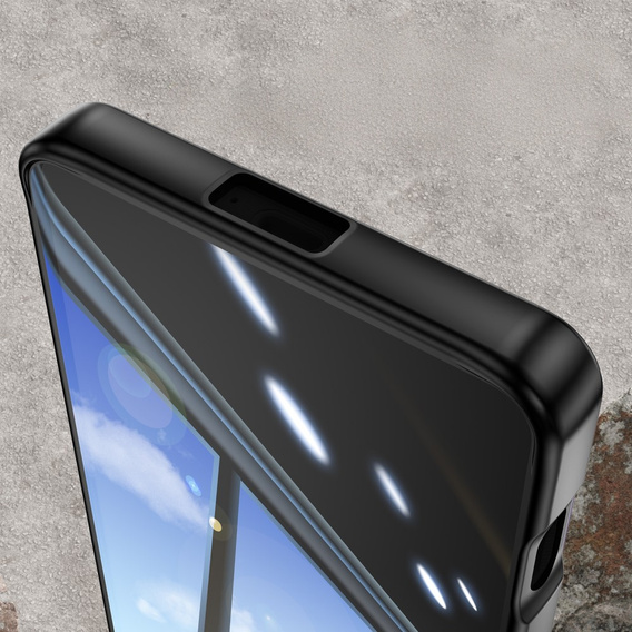 Tok Sony Xperia 1 VI, Fusion Hybrid, kameravédelemmel, átlátszó / fekete