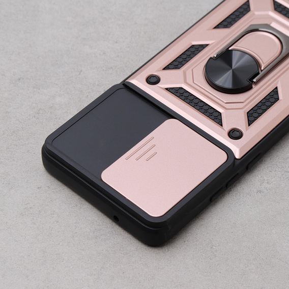 Telefontok a Motorola Edge 40 Neo, CamShield Slide, rózsaszín rose gold