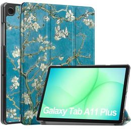 Smartcase nyomtatott mintával Samsung Galaxy Tab A11+/A9+ készülékekhez