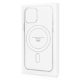 Szilikon tok Mag Cover lila iPhone 14 Pro Max-hoz