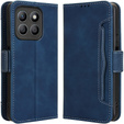 Pattintható tok a Motorola Moto G86 5G, Card Slot, sötétkék