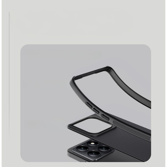 NILLKIN tok Xiaomi 14T Pro, Frosted Shield, MagSafe, fekete