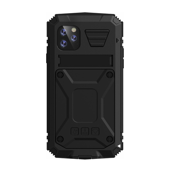 Páncélozott tok a iPhone 11 Pro Max, R-JUST, fekete