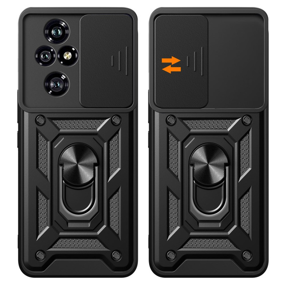 Telefontok a Honor 200 Pro 5G, CamShield Slide, fekete
