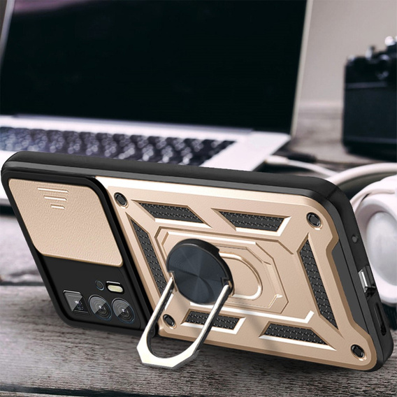 Telefontok a Motorola Edge 20 Pro, CamShield Slide, arany