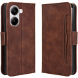 Pattintható tok a Xiaomi Poco X7 Pro 5G, Card Slot, barna