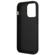 Karl Lagerfeld Telefontok a iPhone 14 Pro Max, Saffiano Karl's Head Patch, fekete