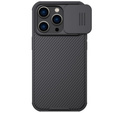 Tok iPhone 14 Pro, páncélozott Nillkin, CamShield Pro, fekete