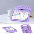 Gyermek tok Lenovo Tab M10 10.1 Gen 3 TB-328FU/TB-328XU, Cute Patterns, állvánnyal, lila
