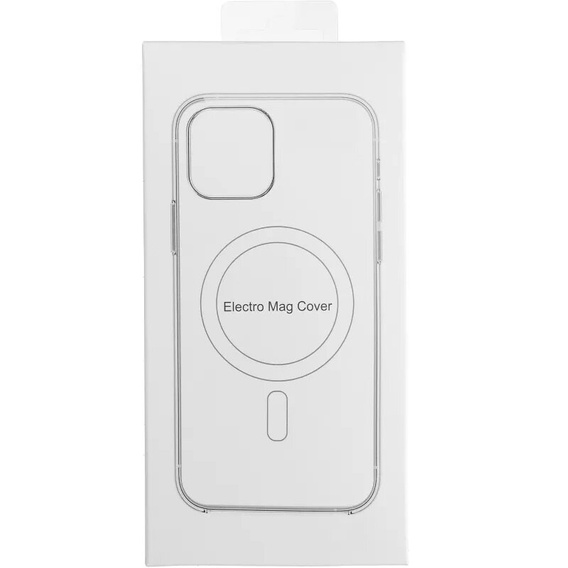 Tok Samsung Galaxy A55 5G-hoz, Electro MagSafe, fekete + üveg a képernyőhöz