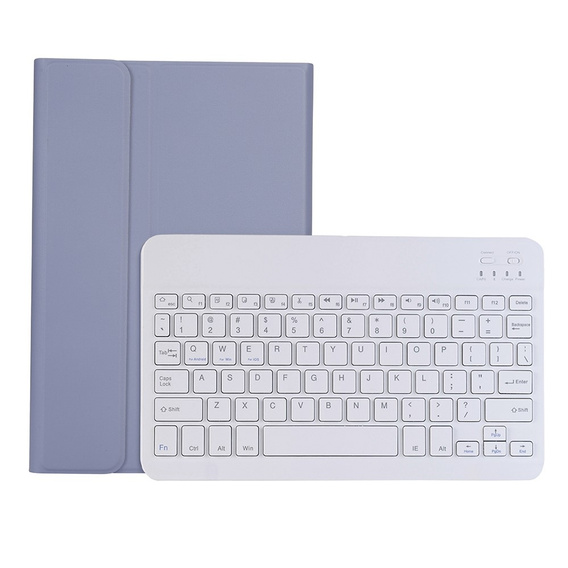 Tok + billentyűzet Samsung Galaxy Tab S6 Lite P610/P615 / S6 Lite 2022 10.4, Pen Slot, lila