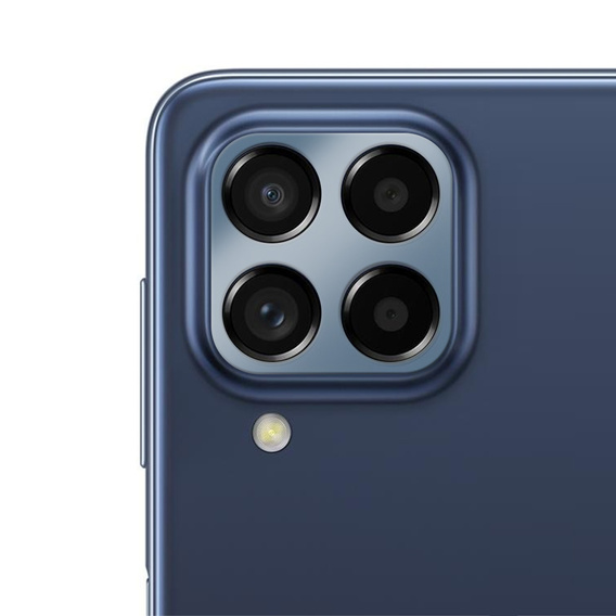 Edzett kameraüveg Samsung Galaxy M53 5G, kék
