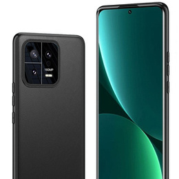 Bőr tok Xiaomi 13, leather hybrid, fekete