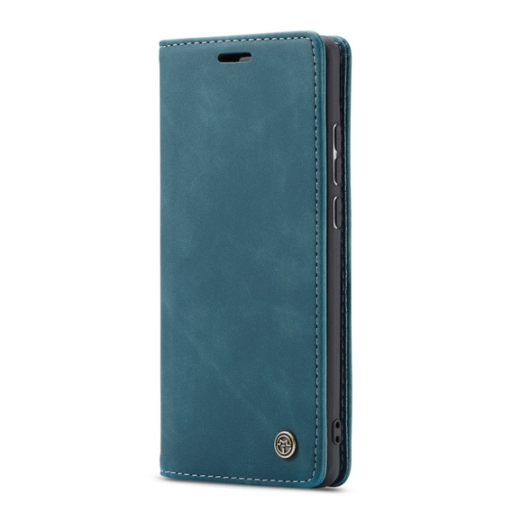 CASEME tok Samsung Galaxy A50, Leather Wallet Case, kék
