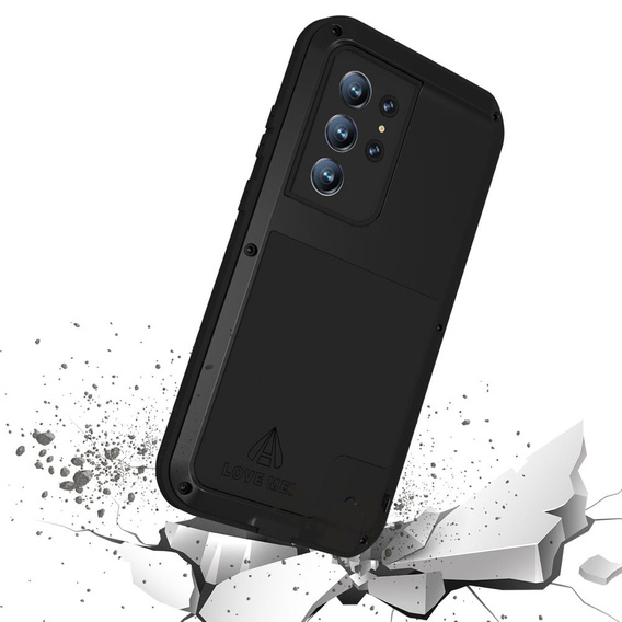 Love Mei Telefontok a Samsung Galaxy S22 Ultra, armored without glass, fekete
