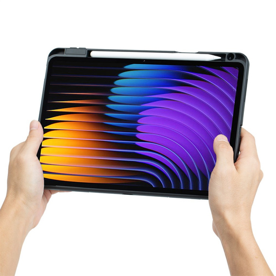Billentyűzet tok Xiaomi Pad 7 / 7 Pro, billentyűzet Touchpad, fekete