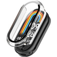 2in1 tok + edzett üveg a Xiaomi Smart Band 10 / 9 / 8-hoz, fekete