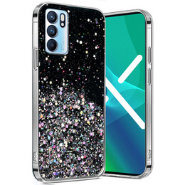 Telefontok a OPPO Reno 6 5G, Glittery, fekete