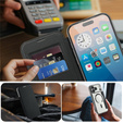 Wallet MagSafe RFID flip tok kameravédelemmel iPhone 17 Pro Max készülékhez