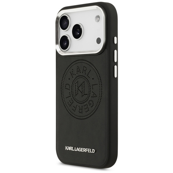 Karl Lagerfeld Point & Metal Logo MagSafe tok iPhone 17 Pro Max készülékhez