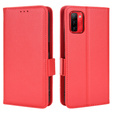 Pattintható tok a Ulefone Note 12P, Wallet Litchi Magnet, piros