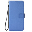 Pattintható tok a Samsung Galaxy M55 5G, Wallet Smart Magnet, kék