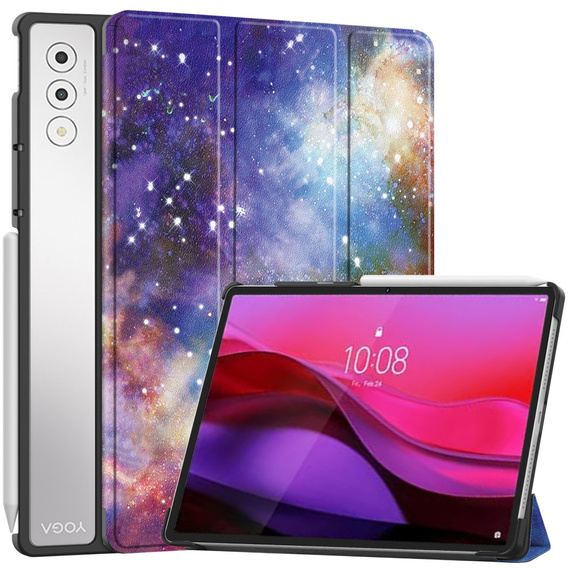 Tok Lenovo Yoga Tab Plus, Smartcase, galaxy