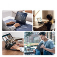 Tok + billentyűzet iPad Pro 12.9" 2022/2021/2020 (6/5/4 gen.), Dux Ducis Keyboard TouchPad, fekete