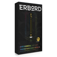 2x edzett üveg iPhone 16 Pro, ERBORD Easy App Full Screen Protector