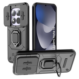 Páncélozott tok állvánnyal és kamerafedéllel a Xiaomi Redmi Note 15 5G / Poco M8 5G készülékhez