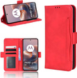 Pattintható tok a Motorola Moto G86 5G, Card Slot, piros